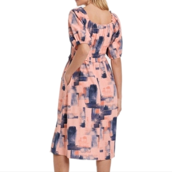 041 - Women's Puff Short Sleeve Dress | Universal Thread™ | Small - Picture 2 of 11